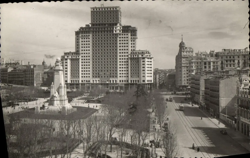 Madrid — Plaza de España — Éditions García Garrabeta, n° 161 - Vorderseite