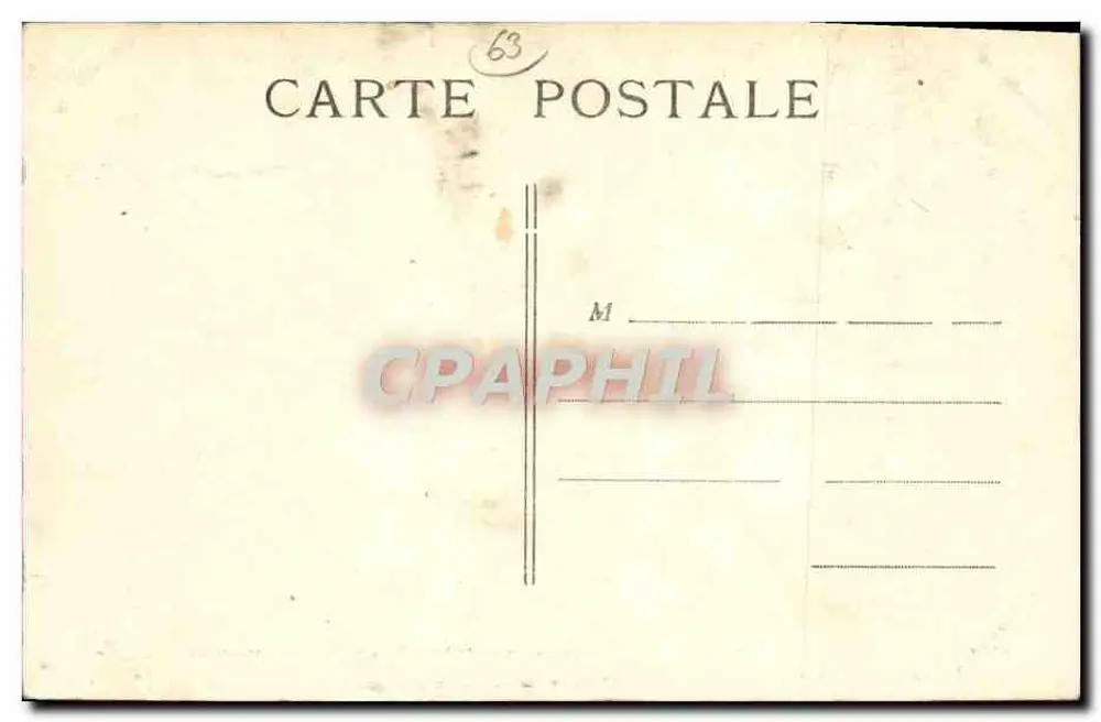 Orcival — Allgemeiner Blick — Das malerische Auvergne - Rückseite