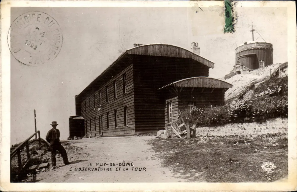 Puy-de-Dôme — Das Observatorium und die Turm — Limiages Editions - Vorderseite