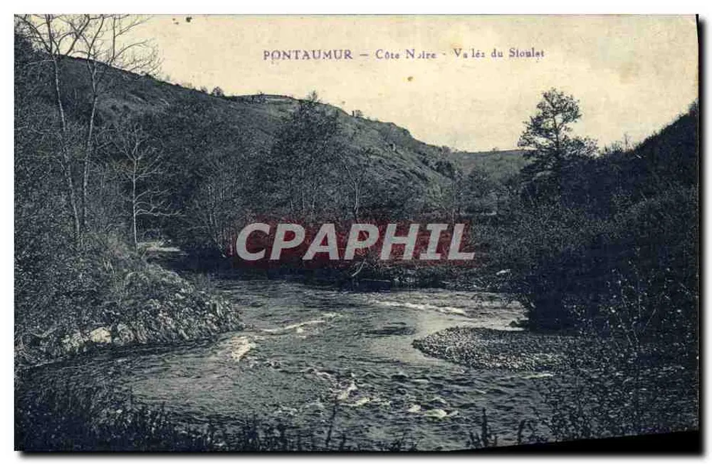 Pontaumur — Côte Noire — Vallée du Stonlet - Frente