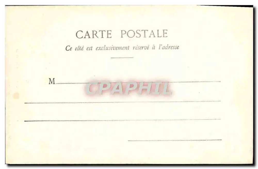Auvergne - Costume de Latour - Lib. Bougé-Béal, 31, Rue de l'Écu, Clermont-Ferrand - Rückseite