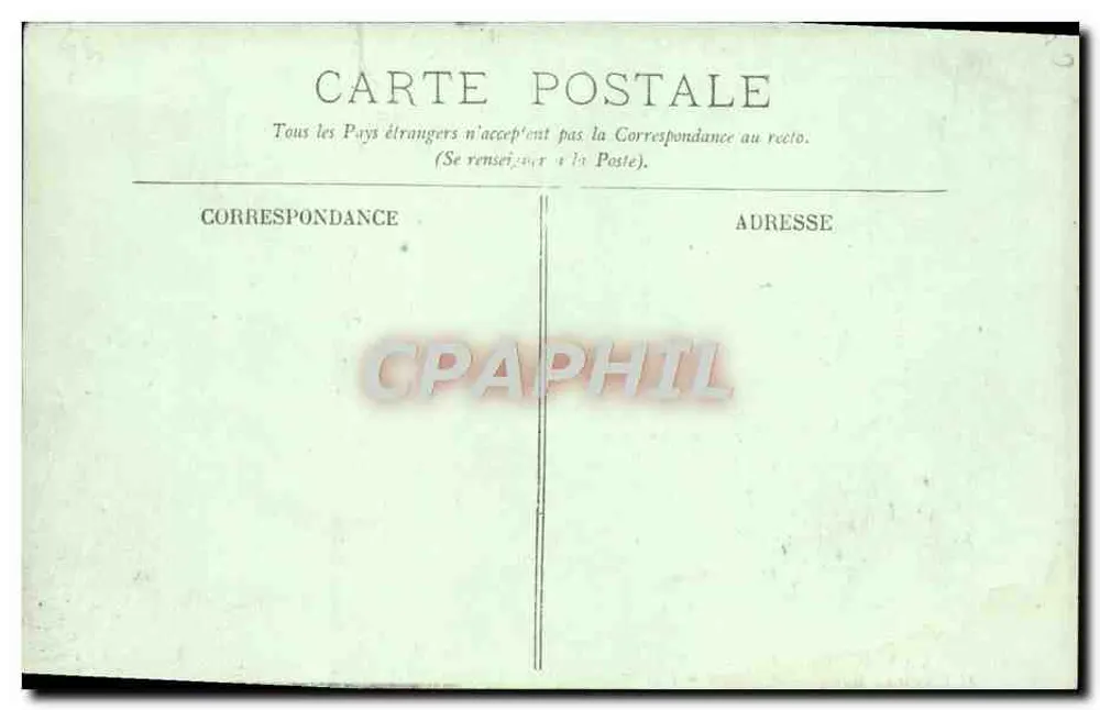 Häuser eines auvergnatischen Dorfes — L'Auvergne — LL. n°8 - Rückseite
