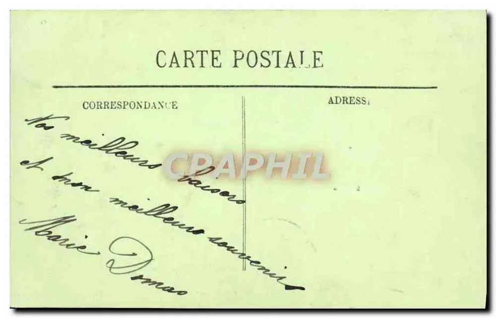 Tipos da Auvergne — Nos Campos — LL. — N° 37 - Verso
