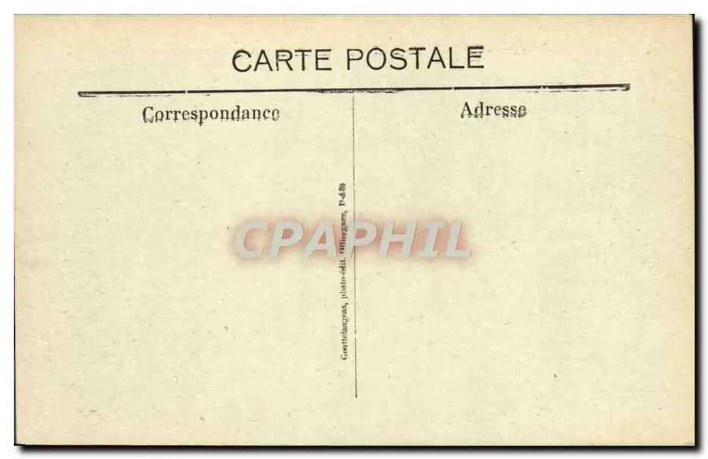 G. d'O, Auvergne — Ein Stück Dorf — 1002 - Rückseite