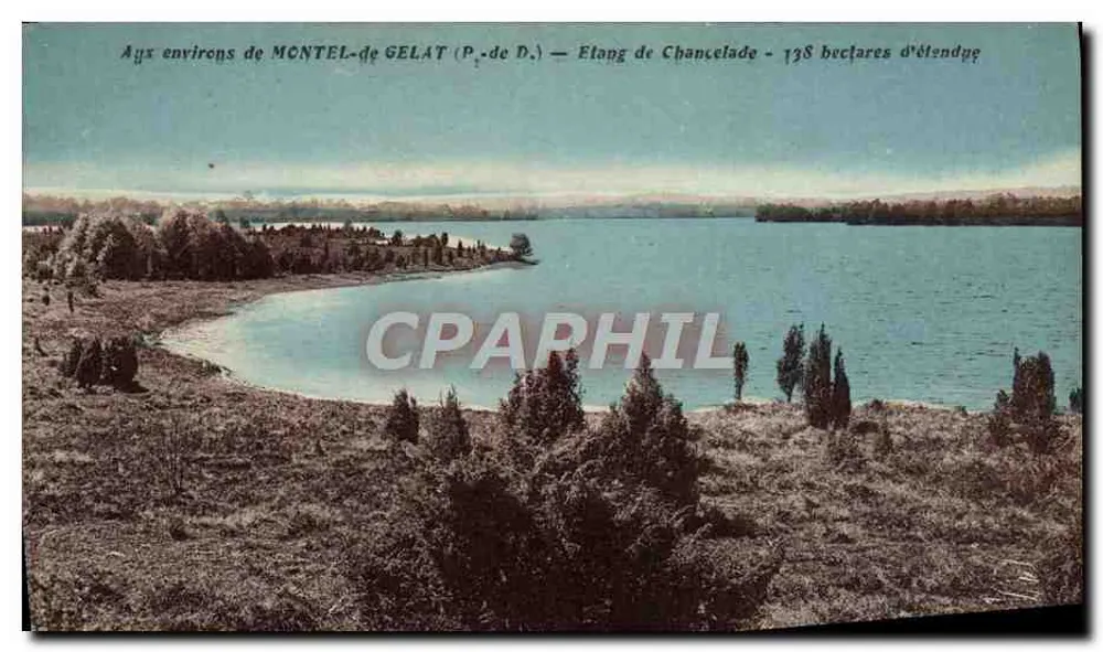 See Chancelade — Montel-de-Gelat (P.-de-D.) — 138 Hektar - Vorderseite