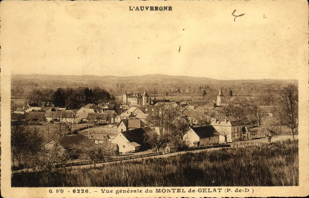 Montel-de-Gelat — Allgemeiner Blick — G. D'O - 6226 - Vorderseite