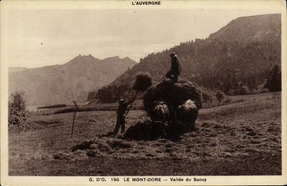 Auvergne — Tal des Sancy — G. D'O. 195 - Vorderseite
