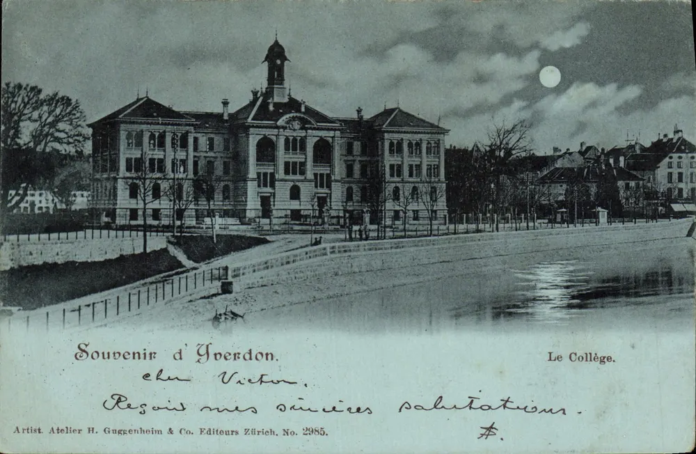 Goverdon — Das College — Atelier H. Guggenheim & Co. Nr. 2985 - Vorderseite