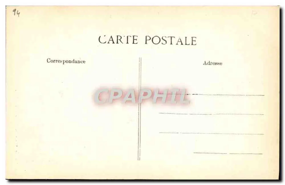 Púlpito da Igreja de Saint-Sulpice — Paris — A. Vincent, 4, rue des Beaux-Arts - Verso
