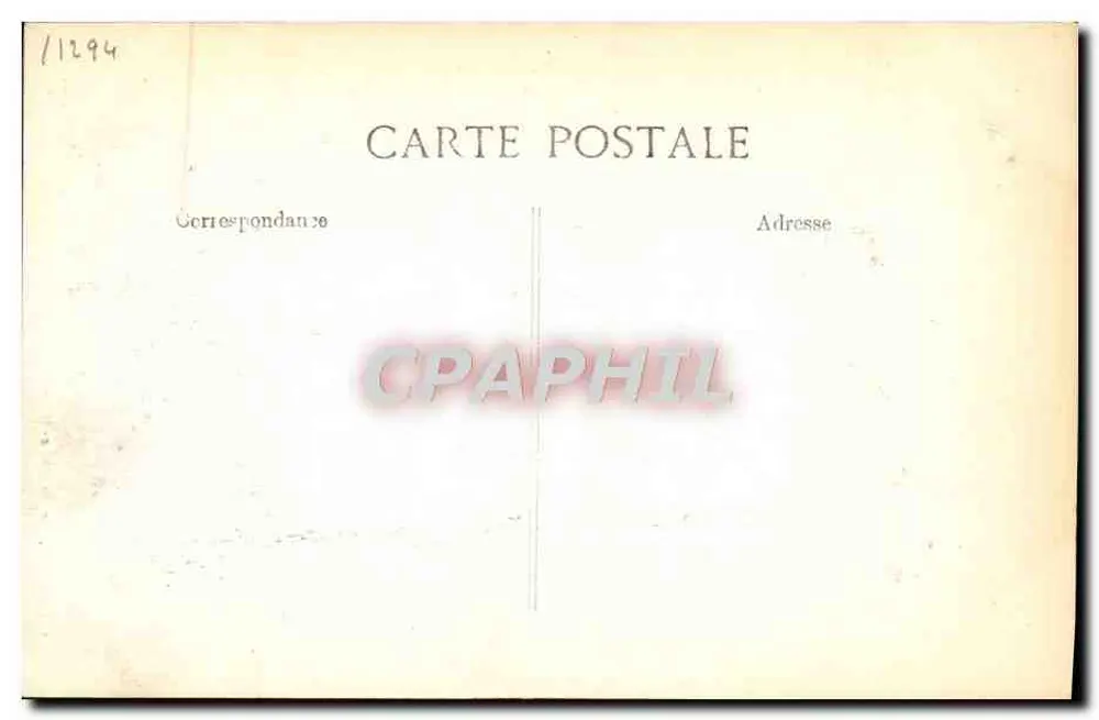 Lareira decorativa — gravura — A. Vincent, 4, rue des Beaux-Arts, Paris - Verso