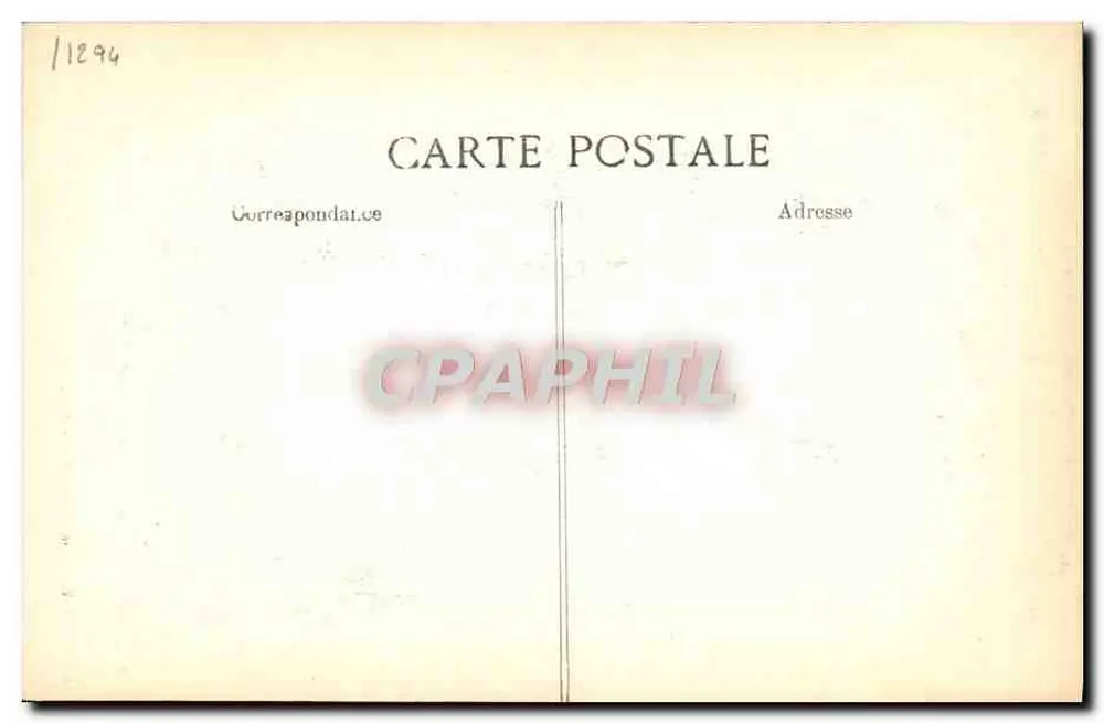 Lareira decorativa — gravura — A. Vincent, 4, rue des Beaux-Arts - Paris - Verso