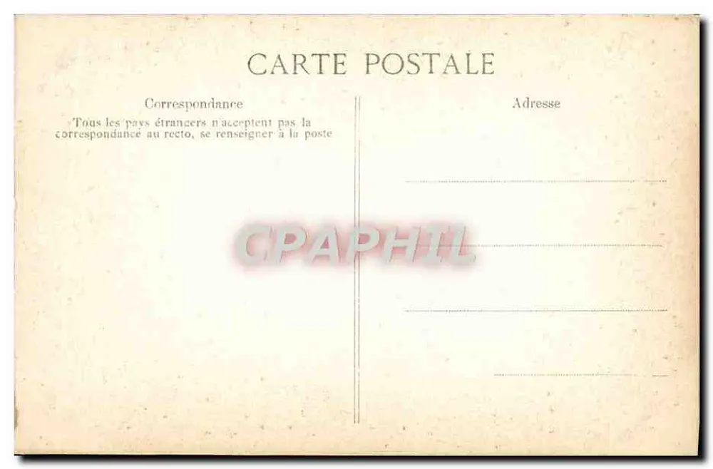 Teto decorativo — detalhe arquitetônico — A. Vincent, 4, rue des Beau-Arts, PARIS - Verso