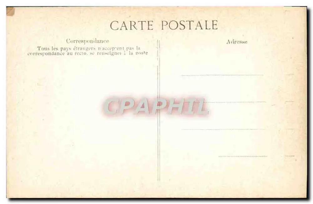 Estátua de três atlantes — A. Viarent, 4, rue des Beaux-Arts, PARIS - Verso