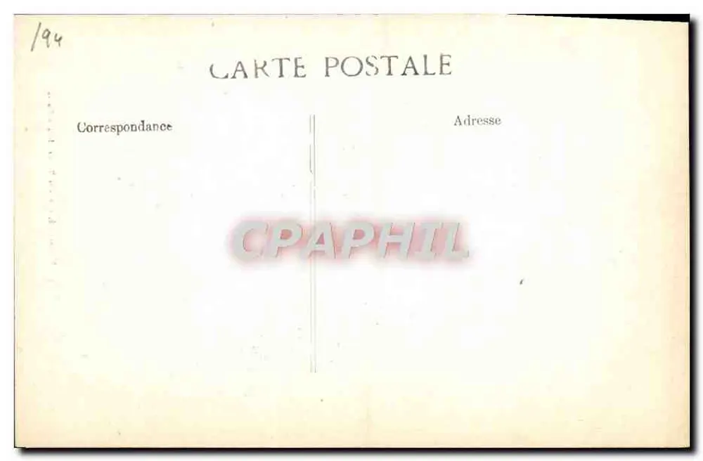 Fonte monumental — desenho arquitetônico — A. Vincent, 4, rue des Beaux-Arts - Paris - Verso