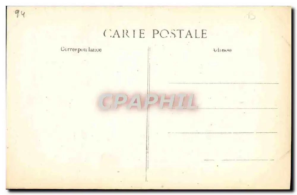 Monumento funerário ornado — gravura — A. Vincent, 4, rue des Beaux-Arts - Paris - Verso