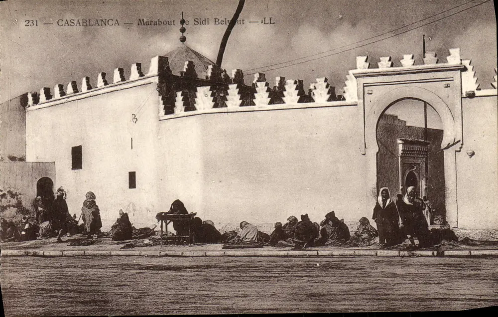 Casablanca — Marabout de Sidi Belyout — LL - Frente