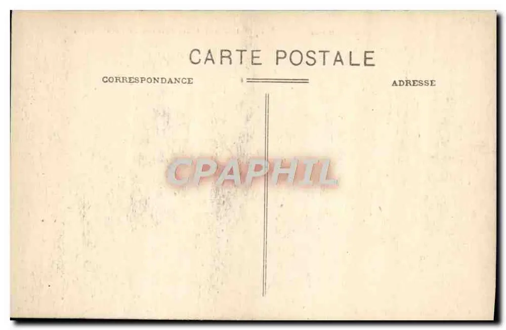 Oudjda (Marokko) — Eine arabische Straße (Stabshauptquartier) — Ideal Collection P. S. - Rückseite