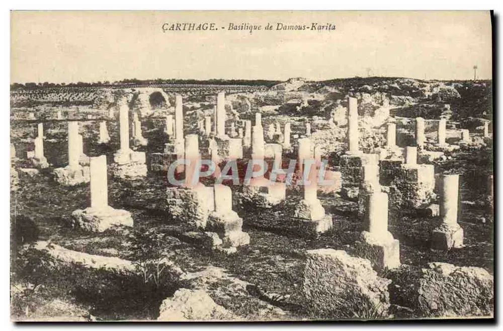 Cartago - Basiliek van Damous-Karita - Voorkant