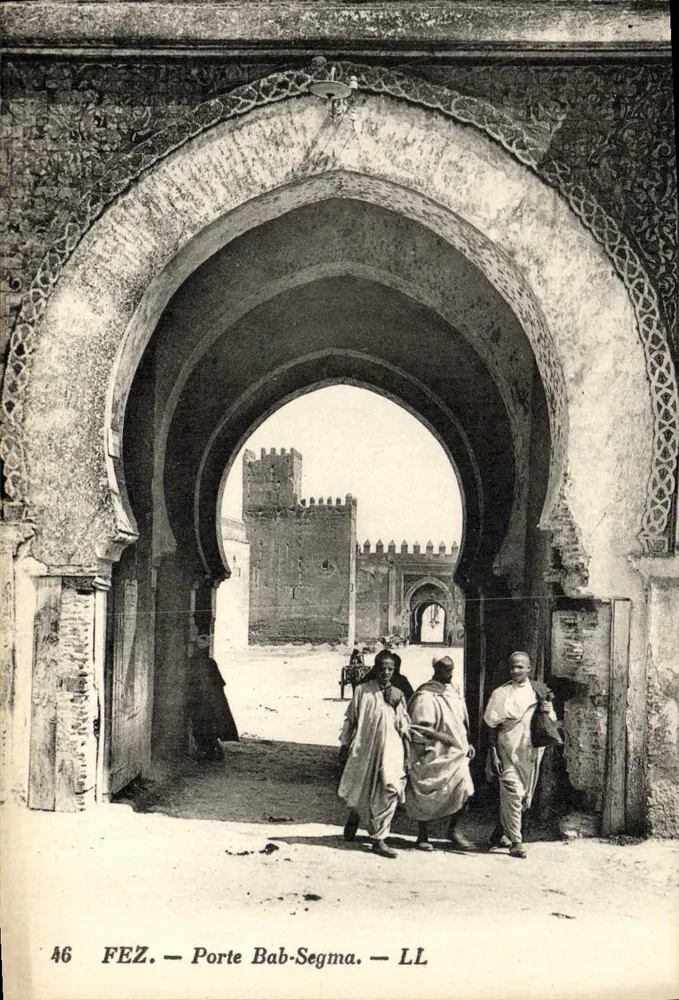 FEZ — Porta Bab-Segma — LL — n°46 - Frente