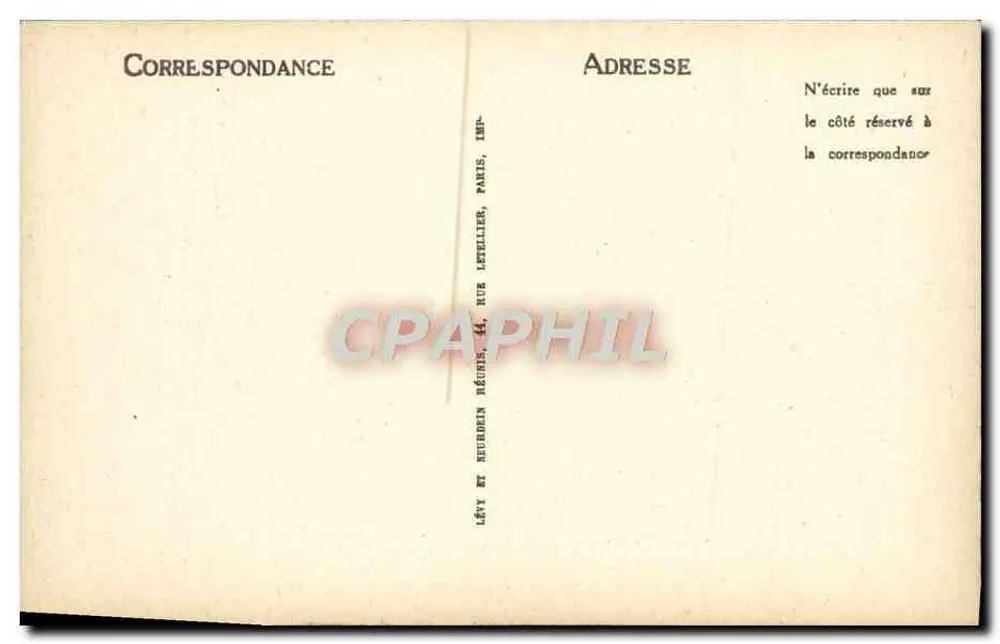 Fez — Grande Rue de Fez-Djedid — LL - Verso