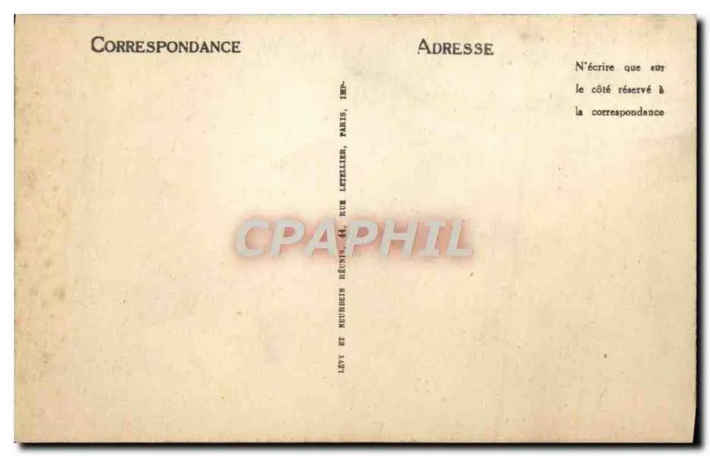 Fez — Der Oued Fez innerhalb der Medina — LL, Nr. 79 - Rückseite