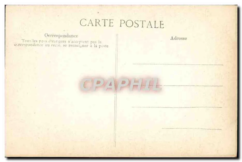 Vaso com pés de leões — detalhes escultóricos — A Vincent, 4, rue des Beaux-Arts, PARIS - Verso