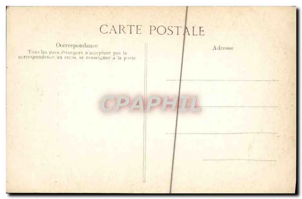 Decoração escultórica — gravura — A Vinvent, 4, rue des Beaux-Arts, PARIS - Verso