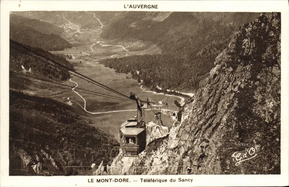 Mont-Dore — Seilbahn Sancy — Verlag E. d'O. - Vorderseite