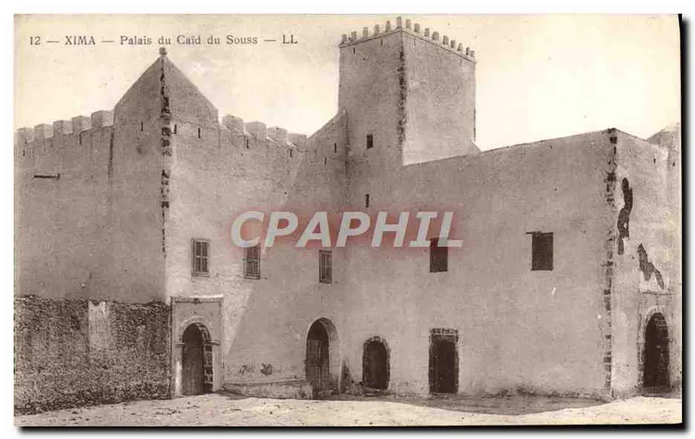 Xima — Palácio do Caïd do Souss — LL - Frente