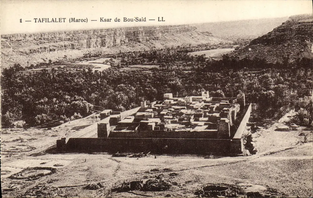 Tafilalet (Marrocos) — Ksar de Bou-Said — LL - Frente