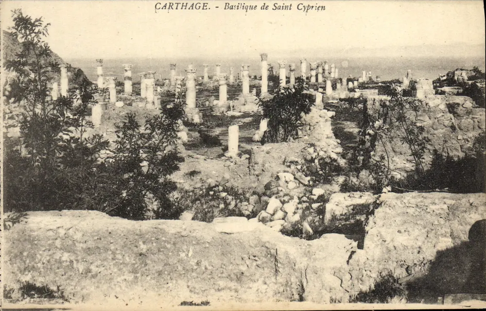 Cartago - Basílica de São Cipriano — A. M. n°9 - Frente