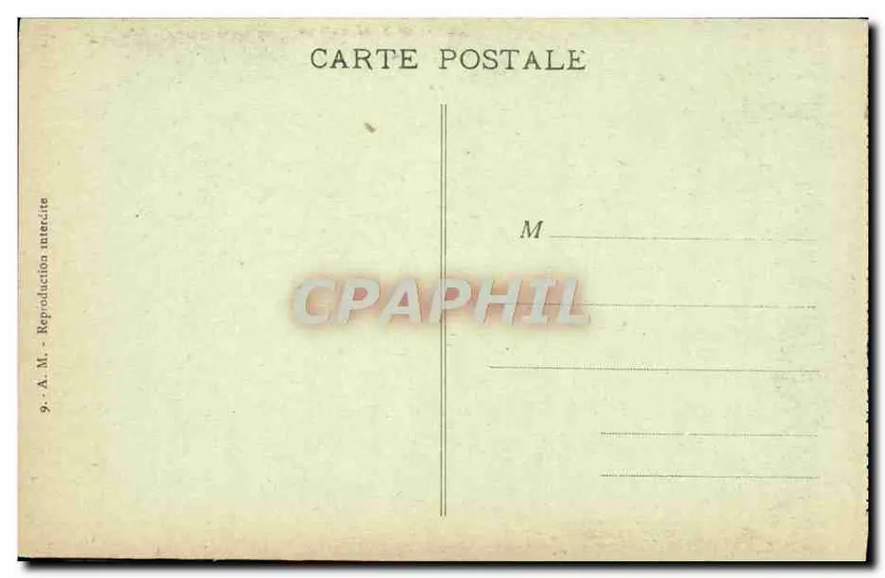 Cartago - Basílica de São Cipriano — A. M. n°9 - Verso