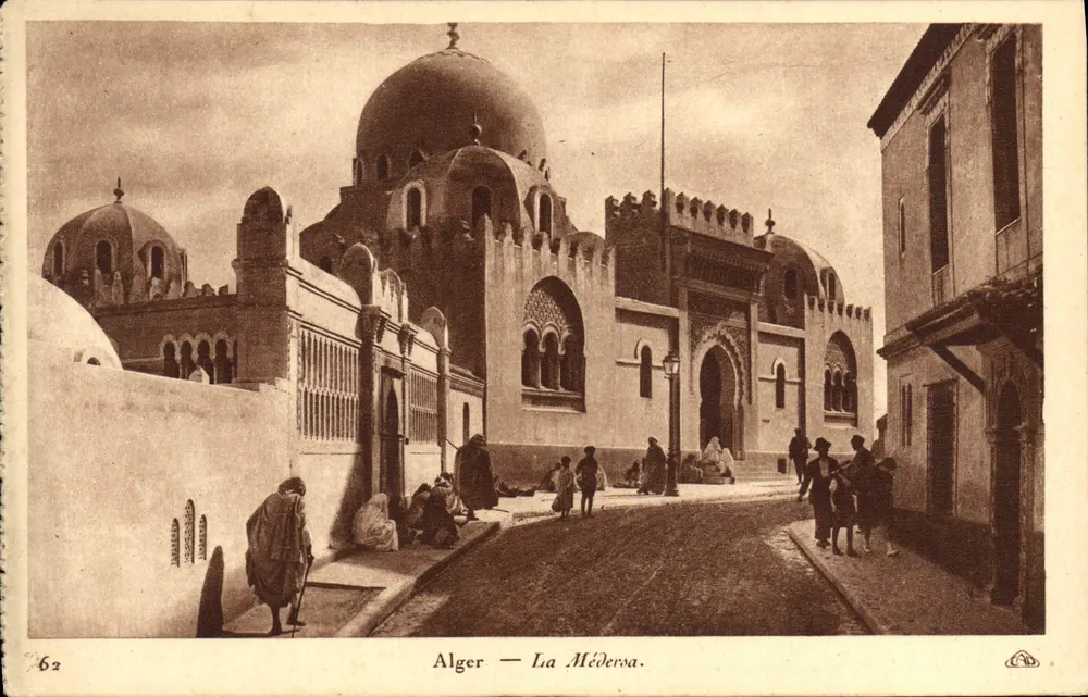 Alger — La Médersa — Cie Alsacienne des Arts Photographiques, Strasbourg — n°62 - Frente