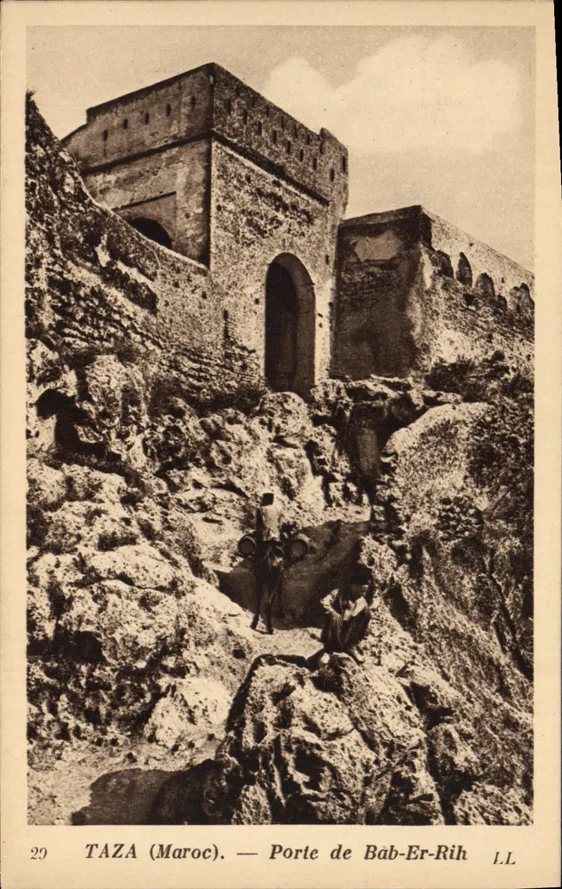 Taza (Marocco) — Porta di Bâb-Er-Rih — LL - Recto