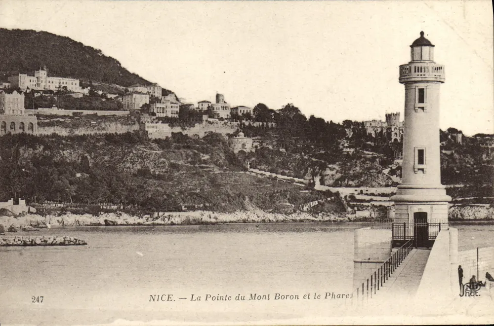 Nizza — De Punta van Mont Boron en de Lantaarn — Jhot. n°247 - Voorkant