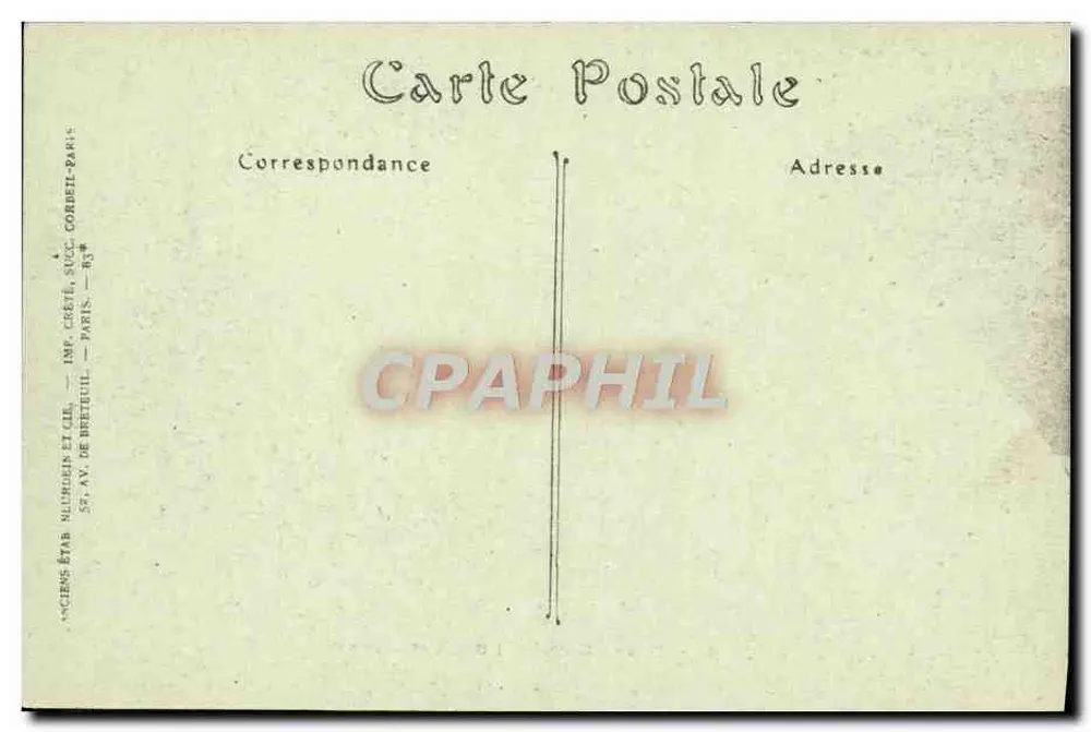Nizza — De Punta van Mont Boron en de Lantaarn — Jhot. n°247 - Achterkant