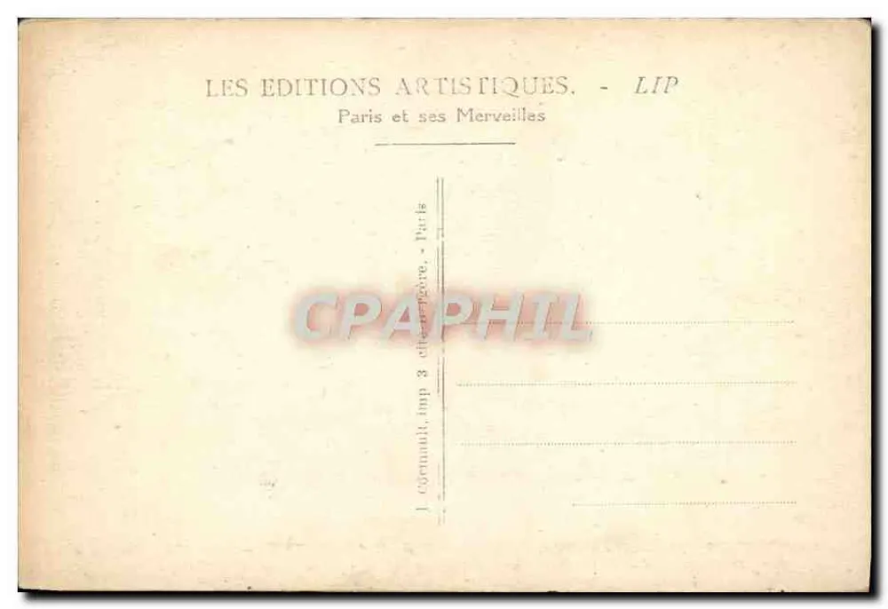 Pavillon du Printemps — Internationale Ausstellung für Dekorative Künste — Paris 1925 - Rückseite