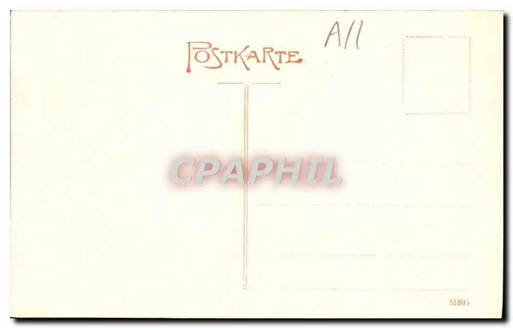 Brautschmücken — Série F, n° 8 — J. G. Fleig, Kunstverl., Hornberg - Verso
