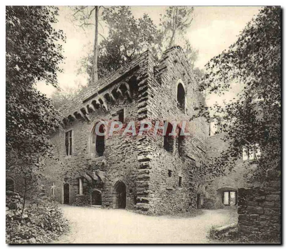 Schloss Hohenbaden — Teilansicht — Verlag von Edm. von Kühle Heidelberg - Vorderseite
