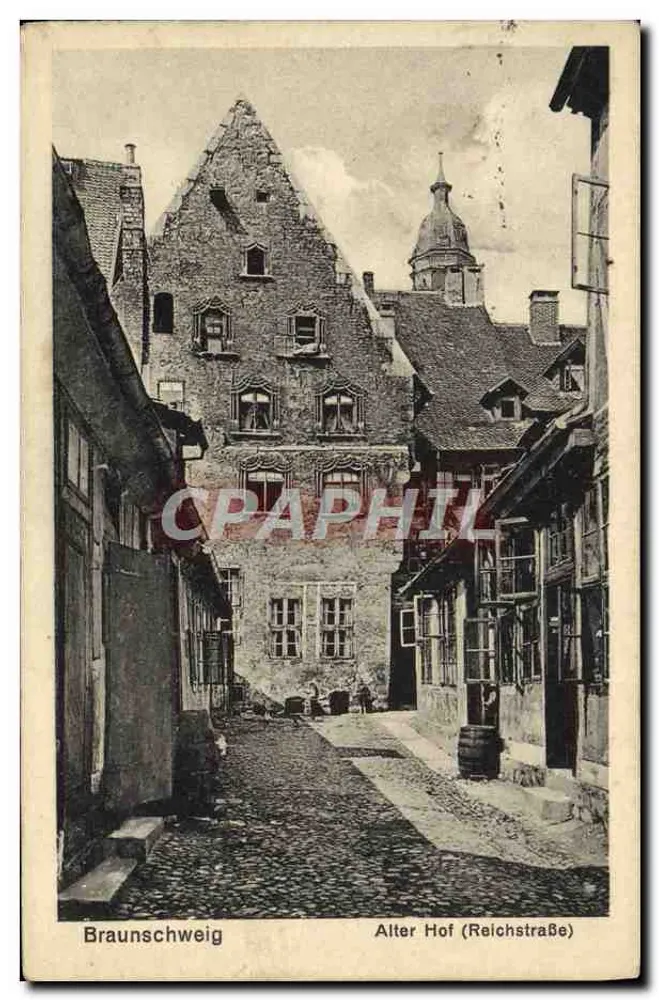 Braunschweig — Alter Hof (Reichstraße) — Hildesheim, E. Baxmann Verlag - Voorkant