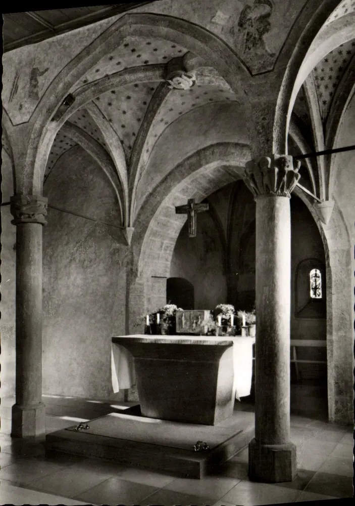 Kirche St. Michael — Innenansicht — Echy-Foto, n° P 175 - Vorderseite