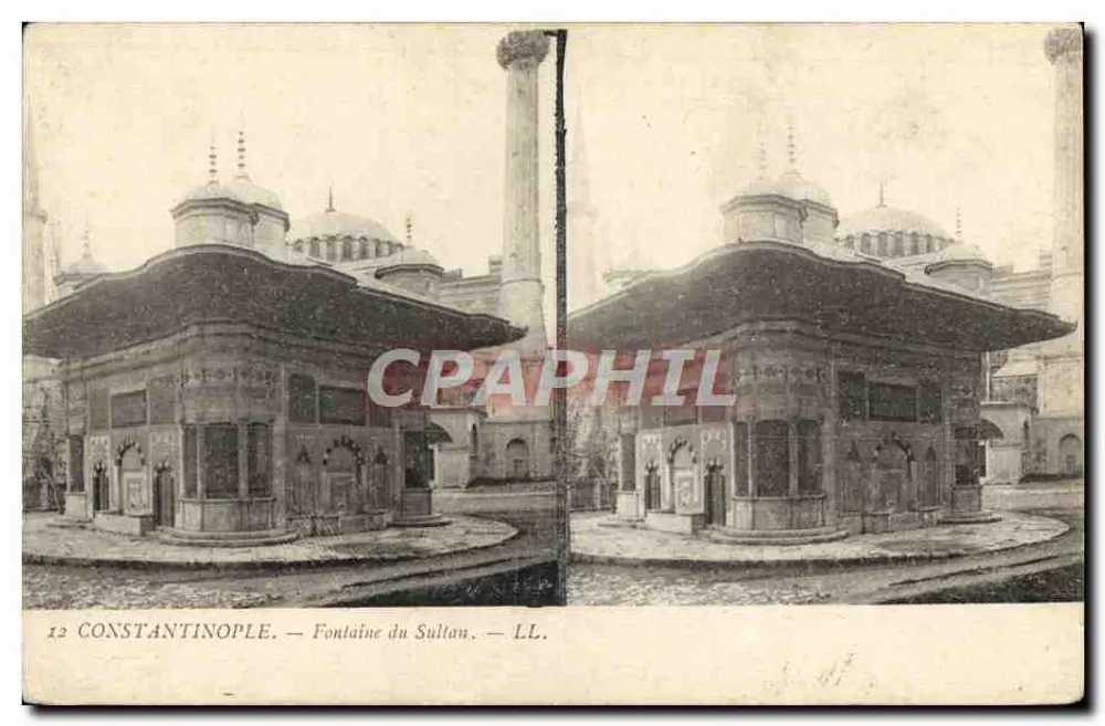 Constantinople — Fontaine du Sultan — LL. n°12 - Frente
