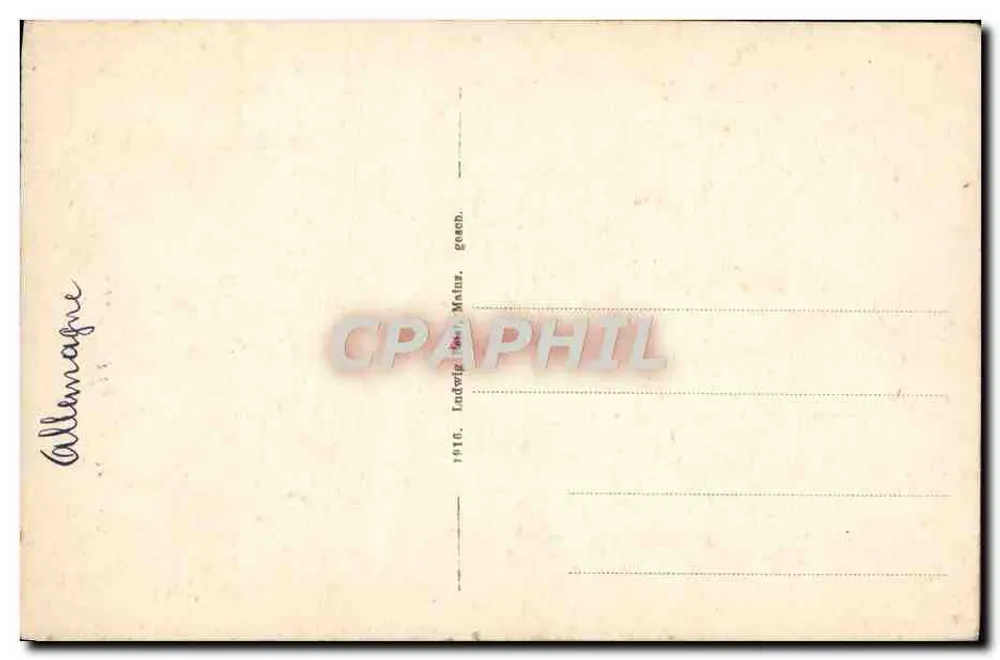 Grabbmal des Conrad von Hanstein — Südtiiche Turmhalle — gravure de Borne, Dresde 1904 - Verso