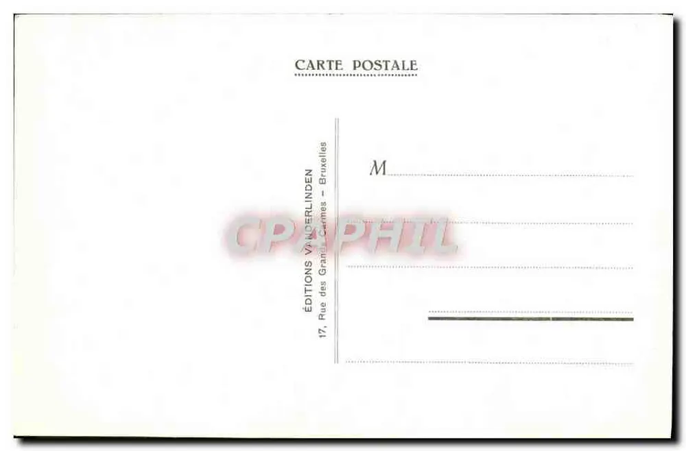 Âge de la Pierre Taillée — Art Préhistorique — Éditions Vanderlinden - Rückseite