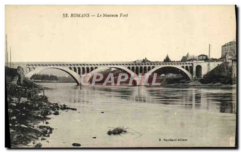 Romans — O Novo Ponte — R. Rambaud editor, n°59 - Frente