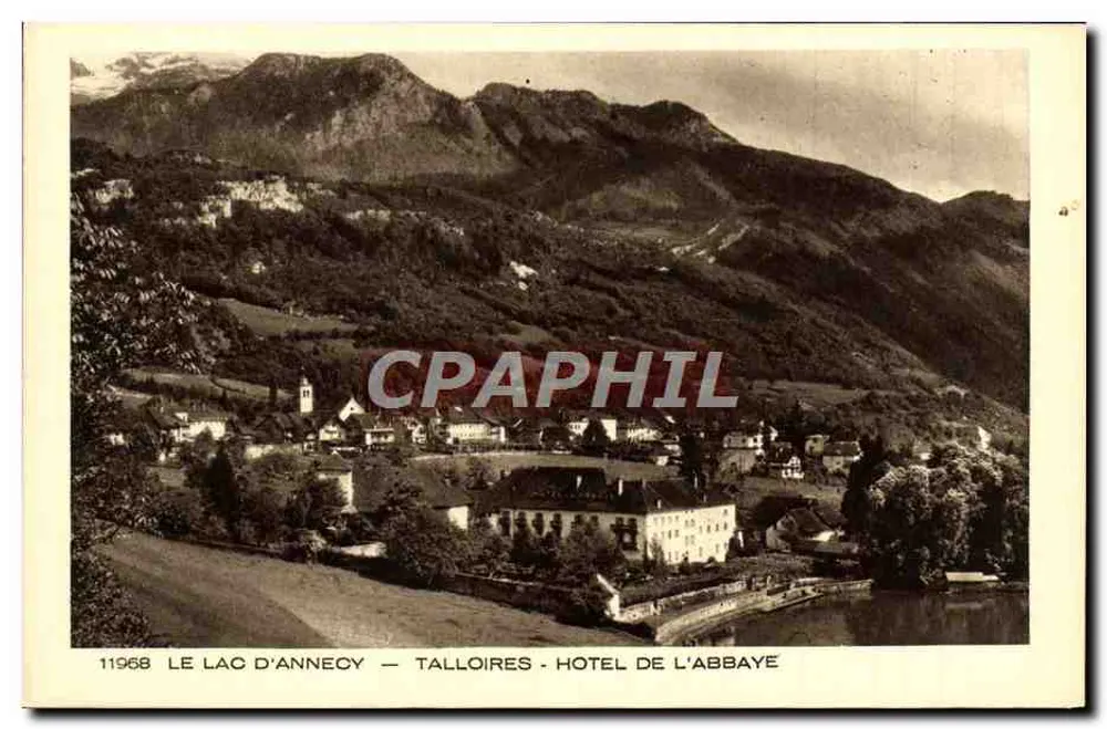 See Anneoy — Talloires — Hotel de l'Abbaye — 11968 - Vorderseite