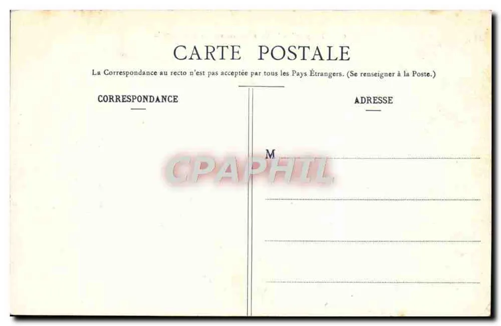 La Grande Chartreuse - Allgemeiner Blick — Dauphiné, Grenoble, n° 637 - Rückseite