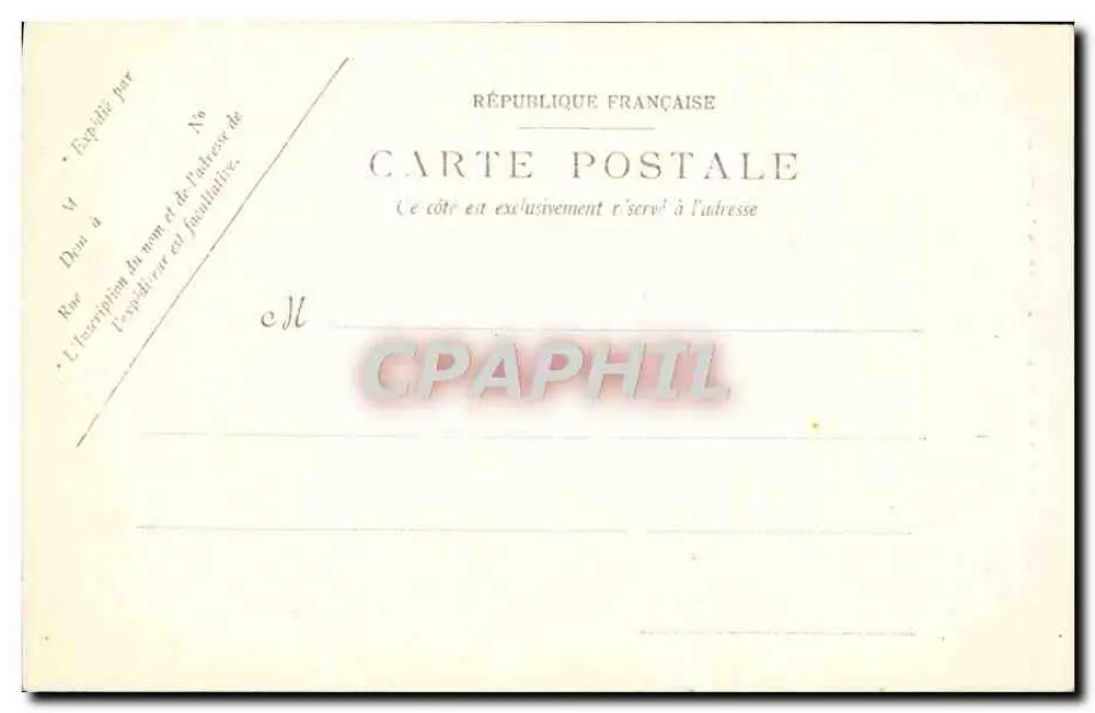 Le Dauphiné - Route de Saint-Pancrasse und die Dent de Crolles — Papeterie des Alpes, Eug. Robert, Grenoble — n° 400 - Rückseite