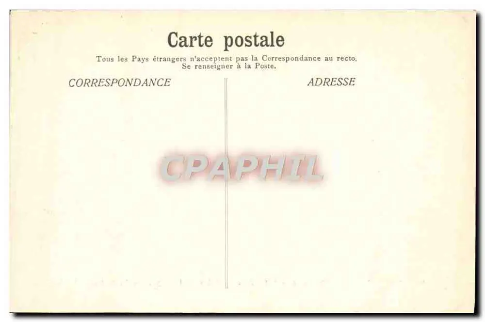 Grenoble — Hotel de Ville, antigo hotel do connestável de Lesdignières (1543-1626) — Papeterie des Alpes Eug. Robert, Grenoble - Verso