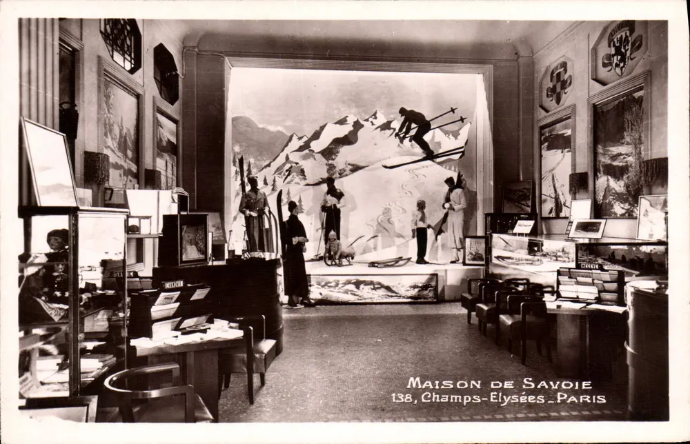 Haus Savoyen — Berggeschäft — 138, Champs-Élysées, Paris - Vorderseite